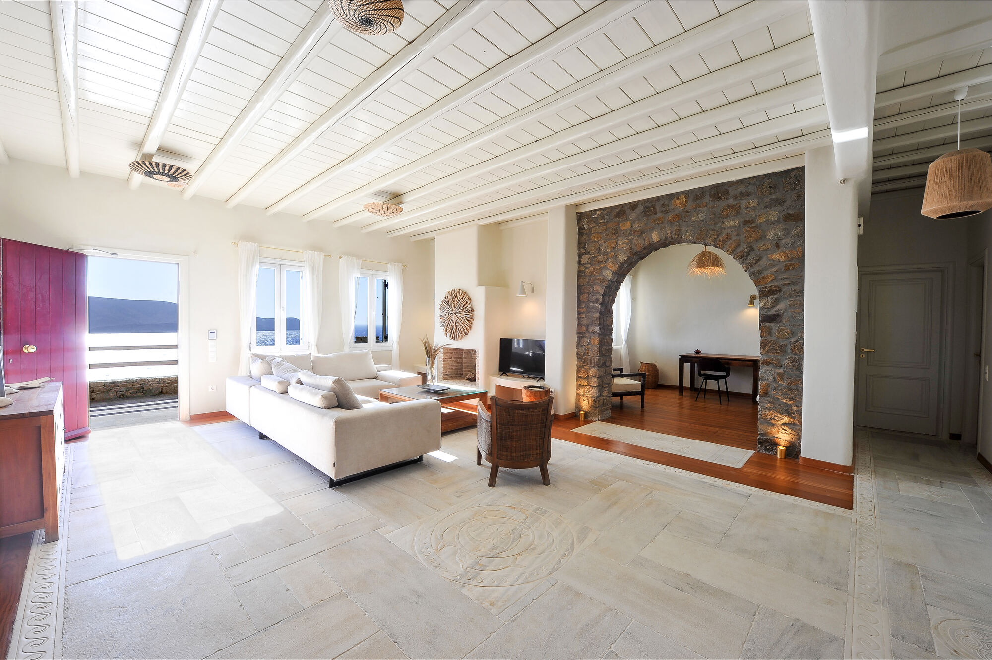 The living room